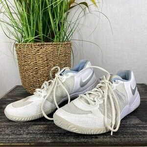 Nike Women’s White Court Flex Lace Up Athletic Sport Shoe 8.5